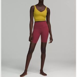mulled wine lululemon biker shorts